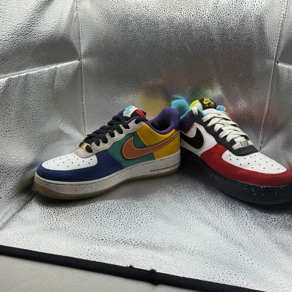 Size 6.5 Nike Air Force 1 Low What The LA Multicolor Mens‎ Sneakers CT1117-100
